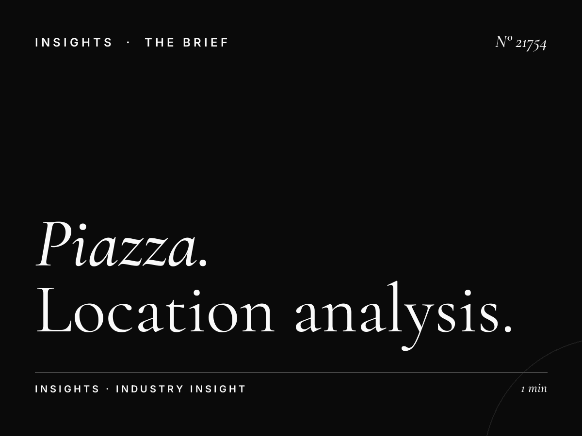 Piazza XXV Aprile Advertising Cubes Placement: Location Analysis for Media Buyers