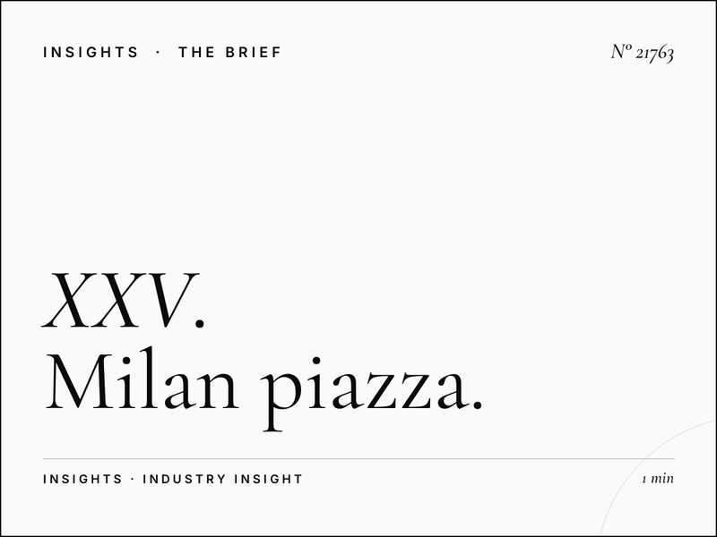 XXV Aprile Cubes Italy: Milan Piazza Advertising Marketing