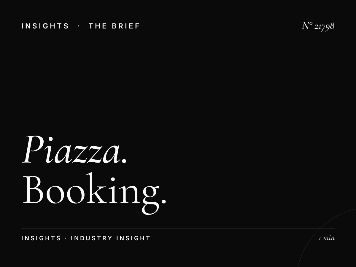 Piazza XXV Aprile Advertising Cubes Contracts: Booking