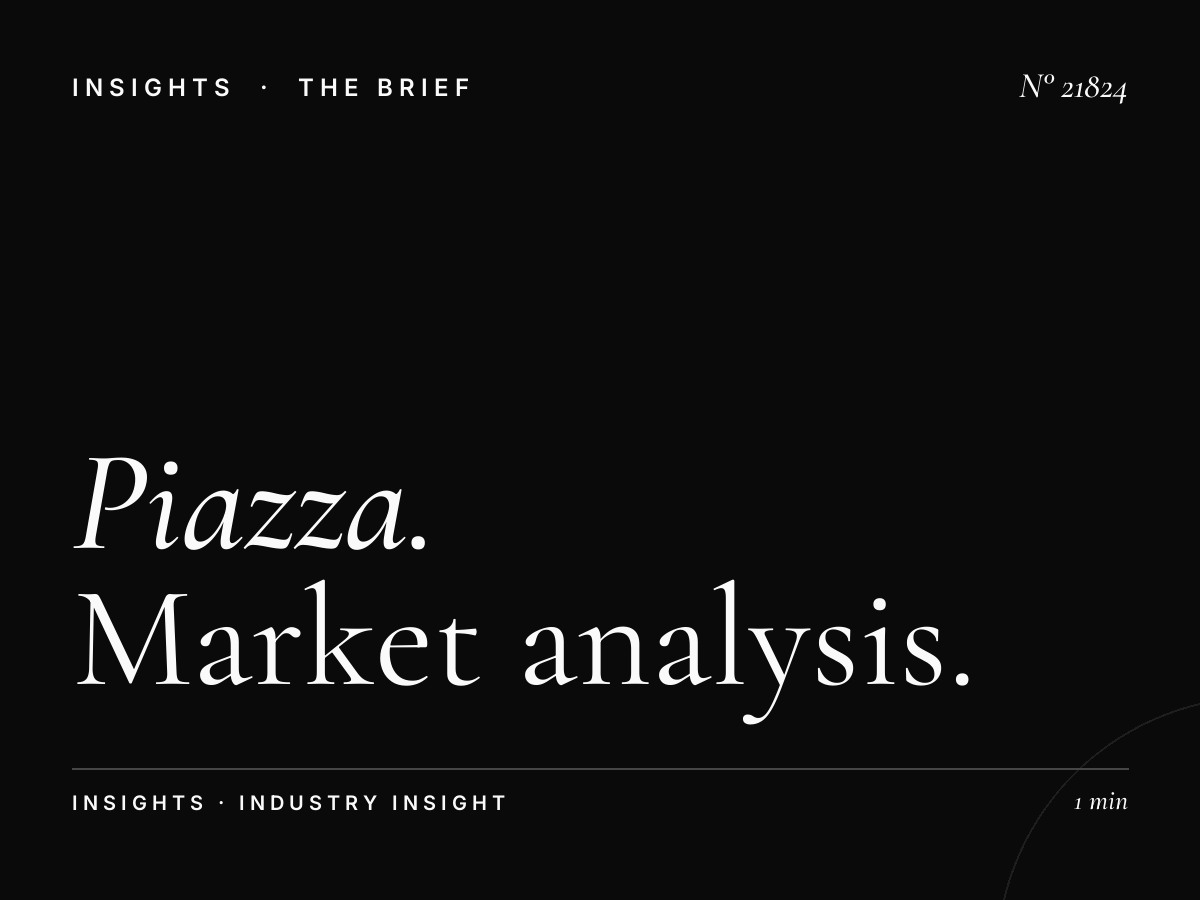 Piazza XXV Aprile Advertising Cubes Competition: Market Analysis and Strategic Opportunities