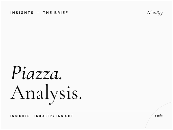 Piazza XXV Aprile Advertising Cubes Traffic: Analysis
