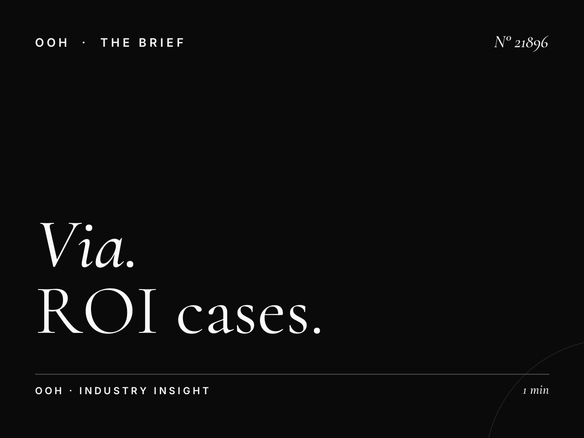 Via Di Rienzo LED Wallbanner Success Stories: ROI Cases