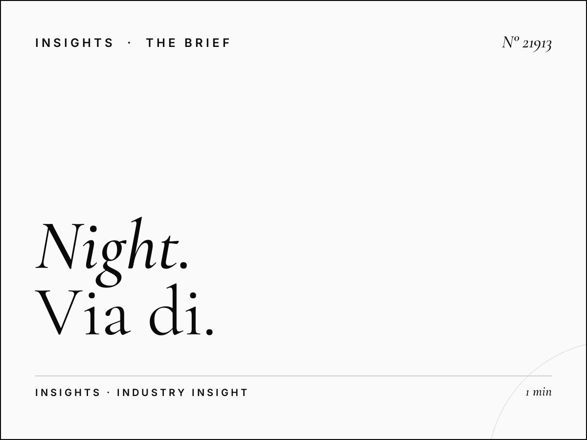 Night Rome Prati LED: Via Di Rienzo After-Dark