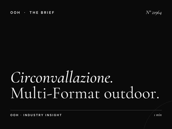 Circonvallazione Aurelia LED Wallbanner Integration: Multi-Format Outdoor Advertising Excellence in Rome