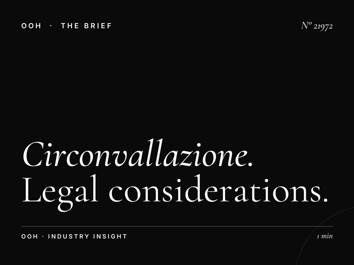 Circonvallazione Aurelia LED Wallbanner Compliance: Legal Considerations for Outdoor Advertising Success