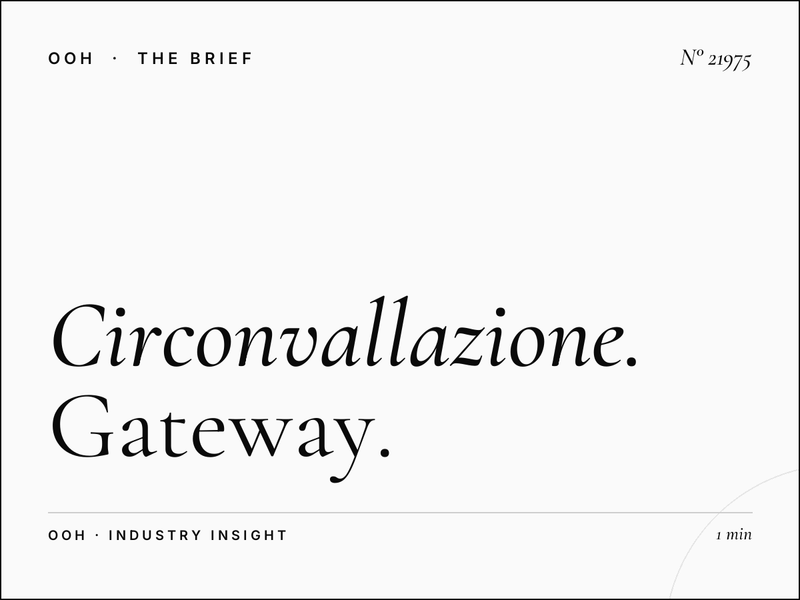 Circonvallazione Aurelia LED Wallbanner Content: Your Gateway to Rome's Premium Out-of-Home Advertising