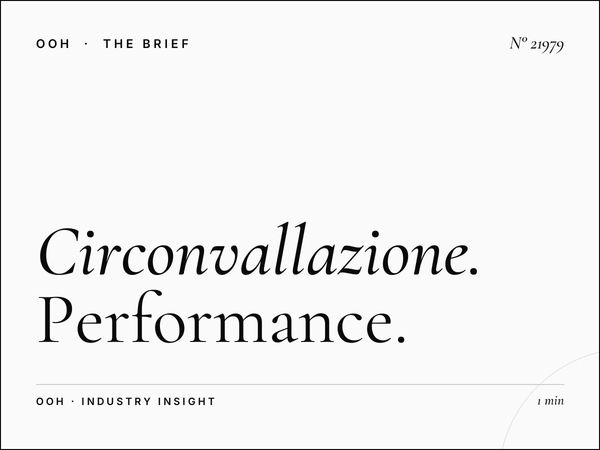Circonvallazione Aurelia LED Wallbanner ROI: Performance