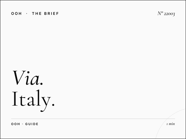 Via Stephenson Static Billboard Milan: Complete Italy Guide