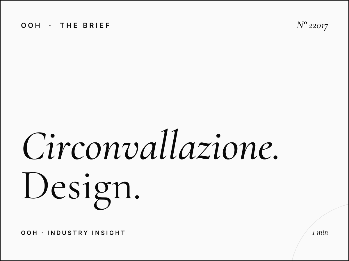 Circonvallazione Aurelia LED Wallbanner Creative: Design That Transforms Rome's Visual Landscape