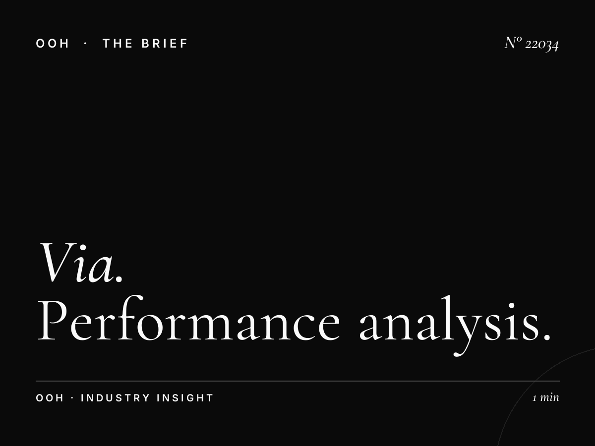 Via Stephenson Static Billboard ROI: Performance Analysis for Strategic Media Buyers