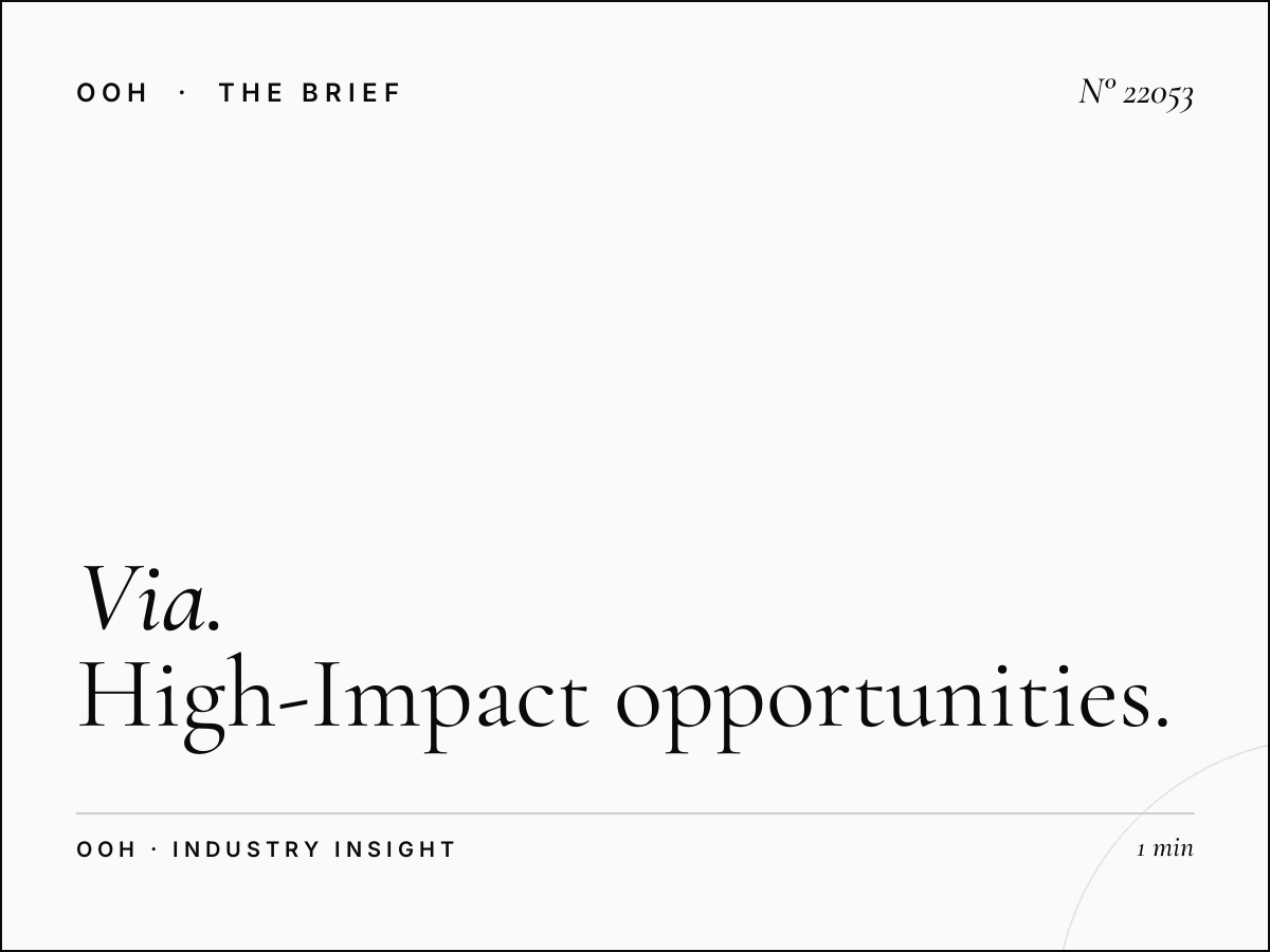 Via Stephenson Static Billboard Visibility: High-Impact Opportunities for Smart Advertisers