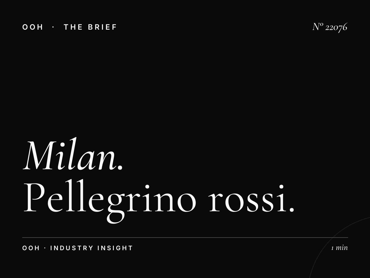 Milan LED Billboard: Pellegrino Rossi Specifications