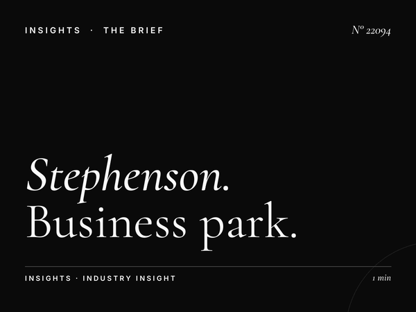 Stephenson Industrial North Milan: Business Park Targeting