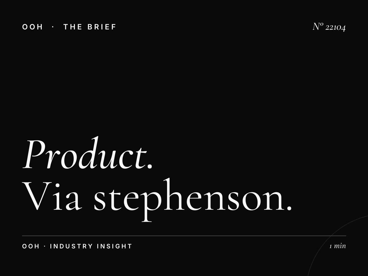 Product Launch Milan: Via Stephenson Billboard High-Impact