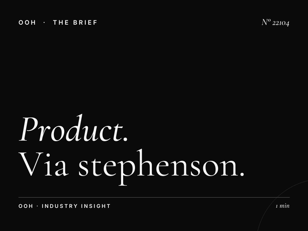 Product Launch Milan: Via Stephenson Billboard High-Impact