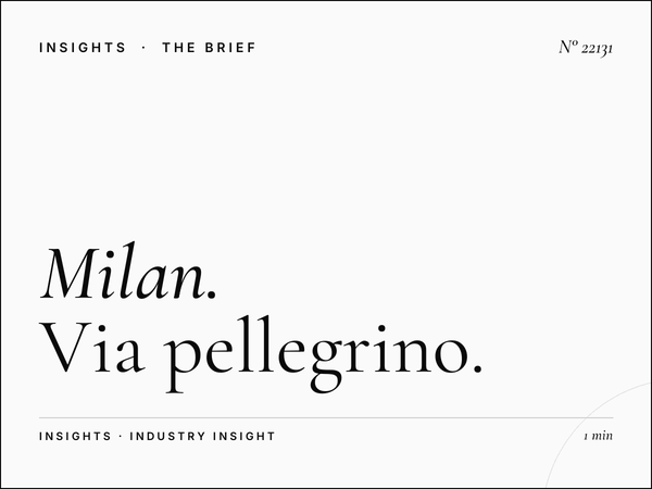 Milan LED Branding: Via Pellegrino Rossi Awareness
