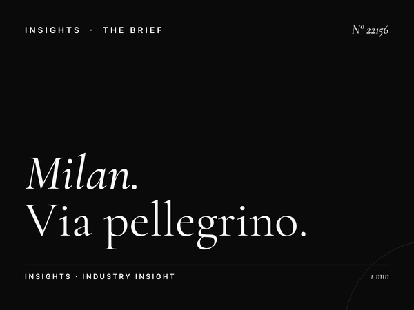 Milan LED ROI: Via Pellegrino Rossi Impact