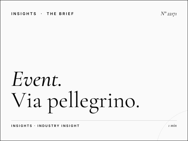 Event Advertising Milan: Via Pellegrino Rossi Promotion