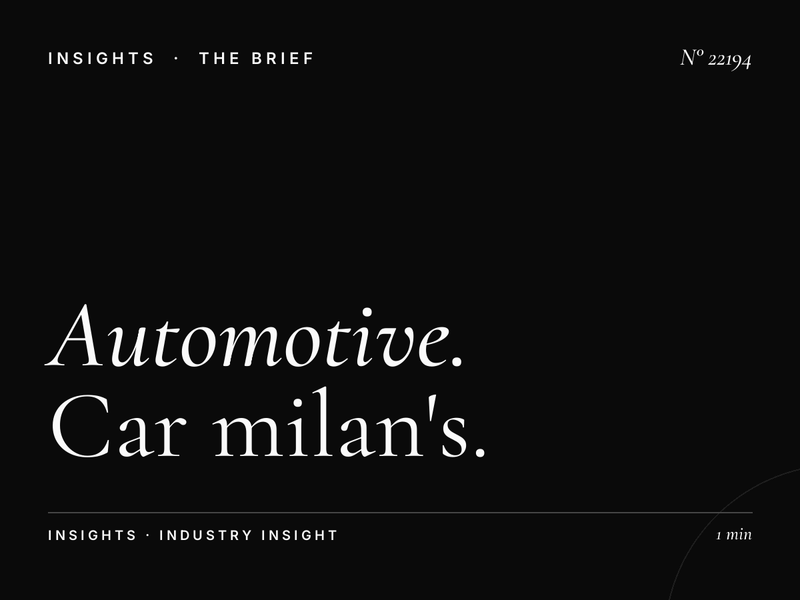 Automotive Brands Corso Garibaldi LED: Car Milan's Premium Digital Showcase