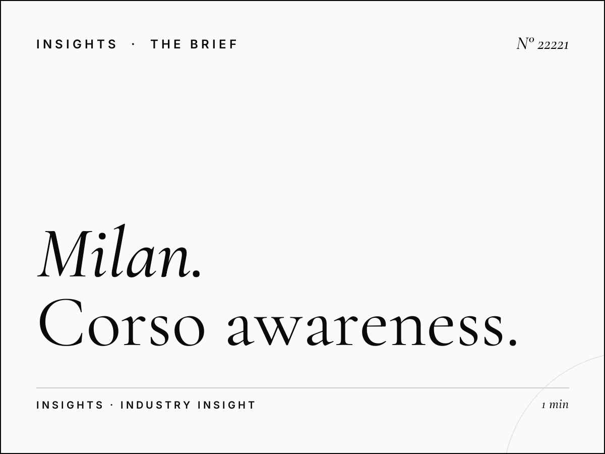 Milan Garibaldi LED Branding: Corso Awareness