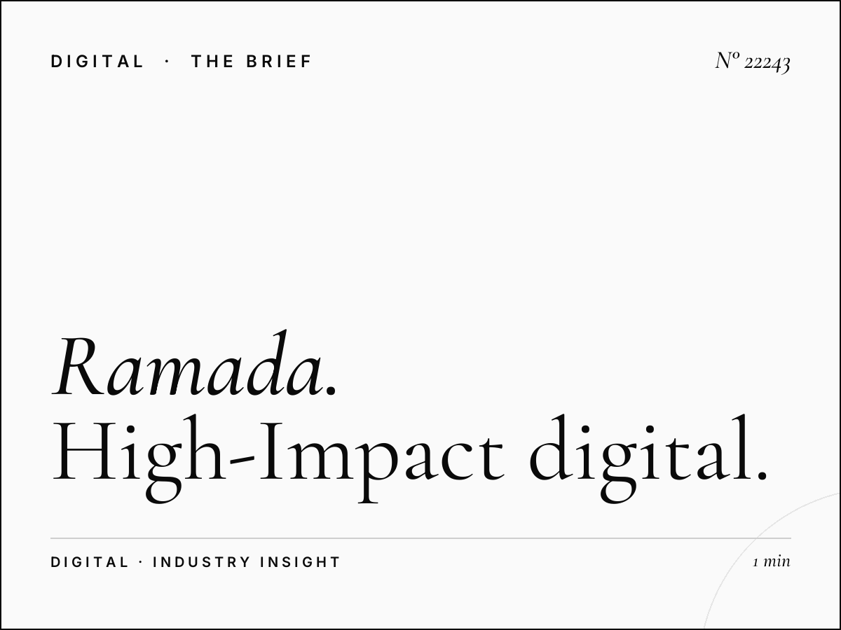 Ramada Digital Billboard Visibility: High-Impact Digital Advertising That Commands Attention
