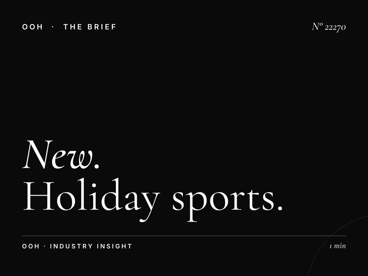 New Year Qatar Sports Club Hoarding: Holiday Sports Advertising That Captures Active Audiences