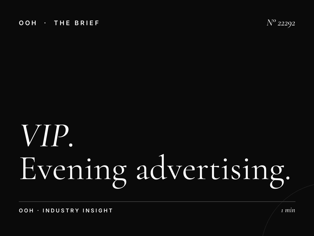 VIP Static MUPIs Night: Evening Advertising That Commands Attention After Dark
