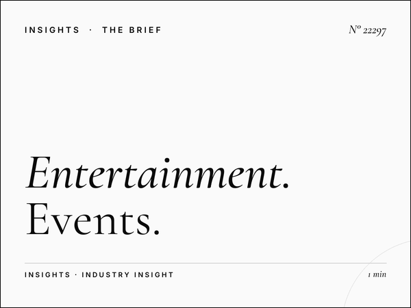 Entertainment Luxury West Bay Residential: Events That Redefine Premium Audience Engagement