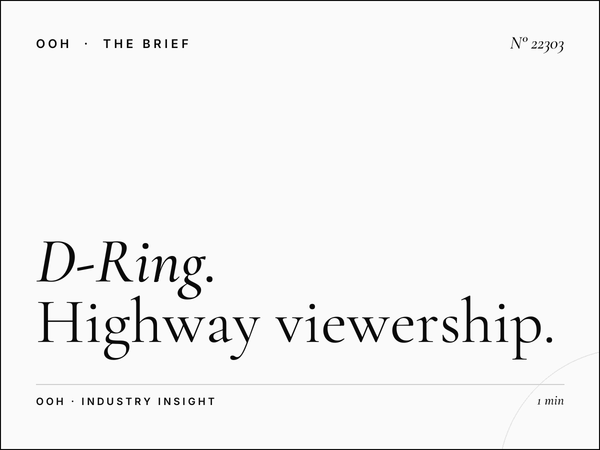 D-Ring Digital Billboard Traffic: Highway Viewership and ROI Analysis