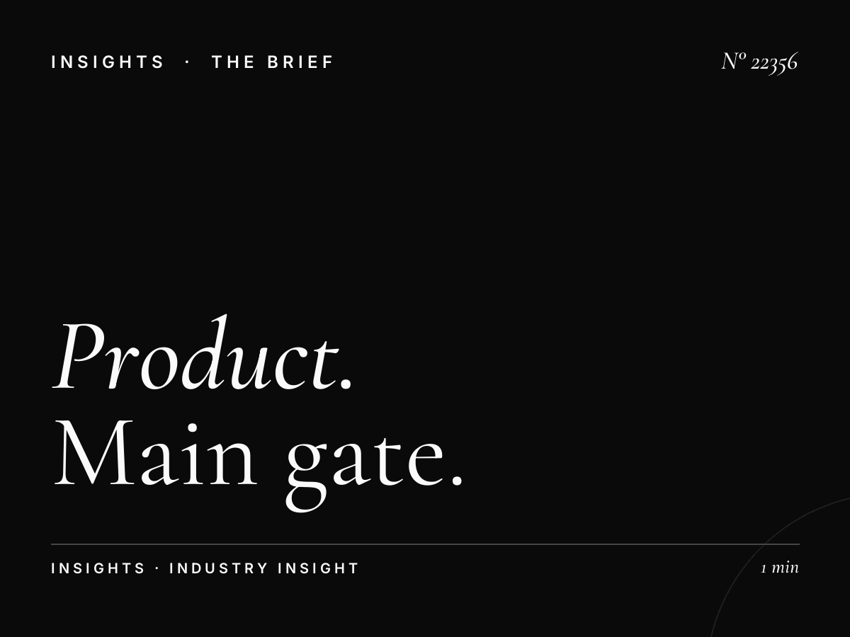 Product Launch Pearl: Main Gate High-Impact Advertising Delivers Maximum Visibility