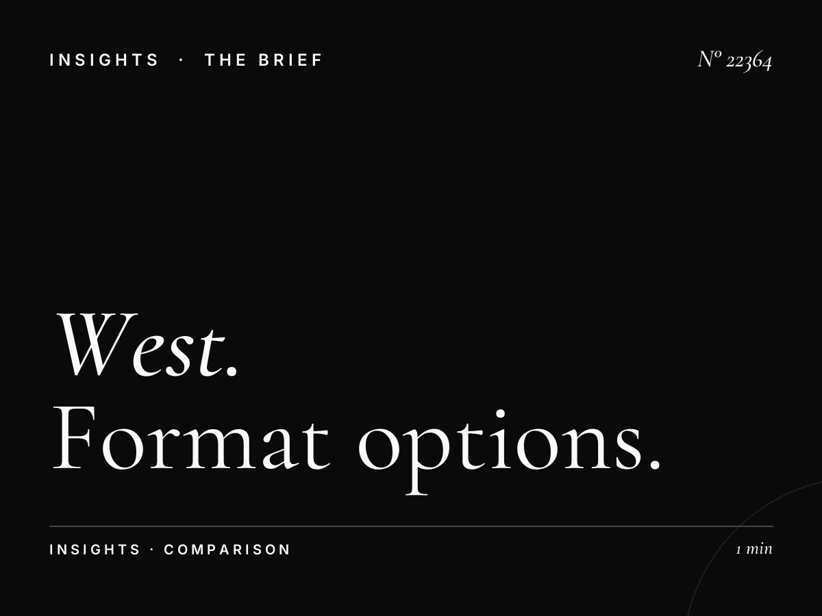 West Bay Residential vs Commercial: Format Options for Strategic Advertising Success