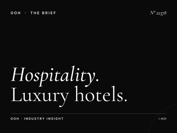 Hospitality Five-Star Pearl Billboard: Luxury Hotels and Premium Brand Advertising