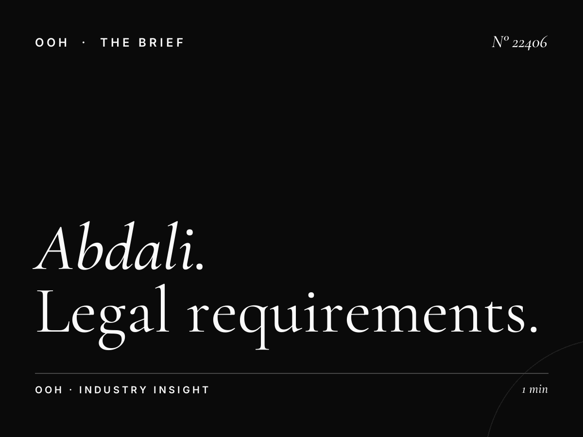 Abdali Mall Digital Dominance Compliance: Legal Requirements