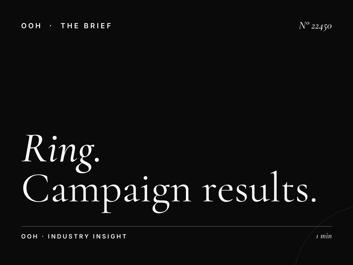 Ring Road Billboard Effectiveness: Campaign Results