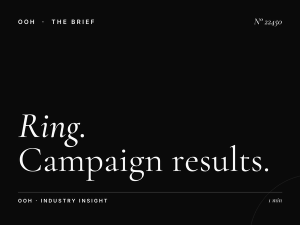 Ring Road Billboard Effectiveness: Campaign Results
