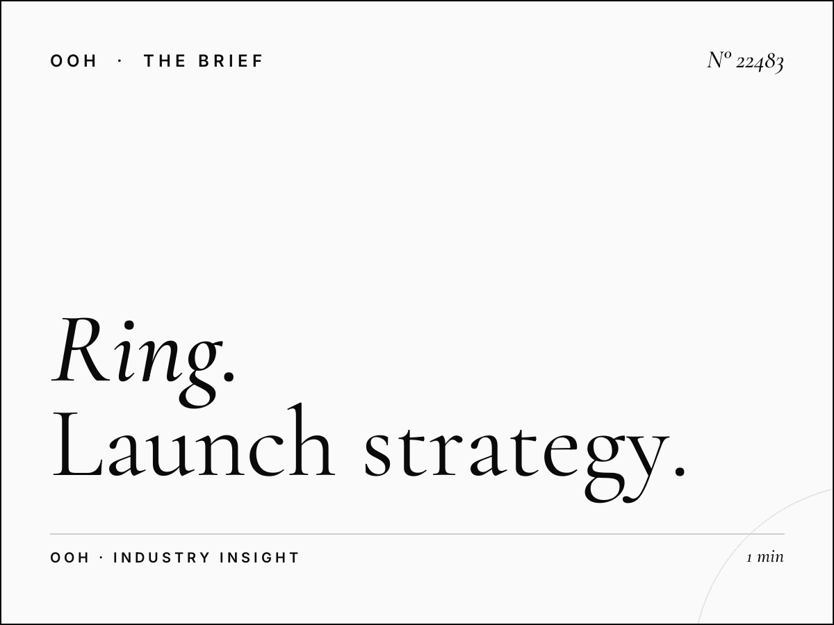 Ring Road Billboard New Product: Launch Strategy