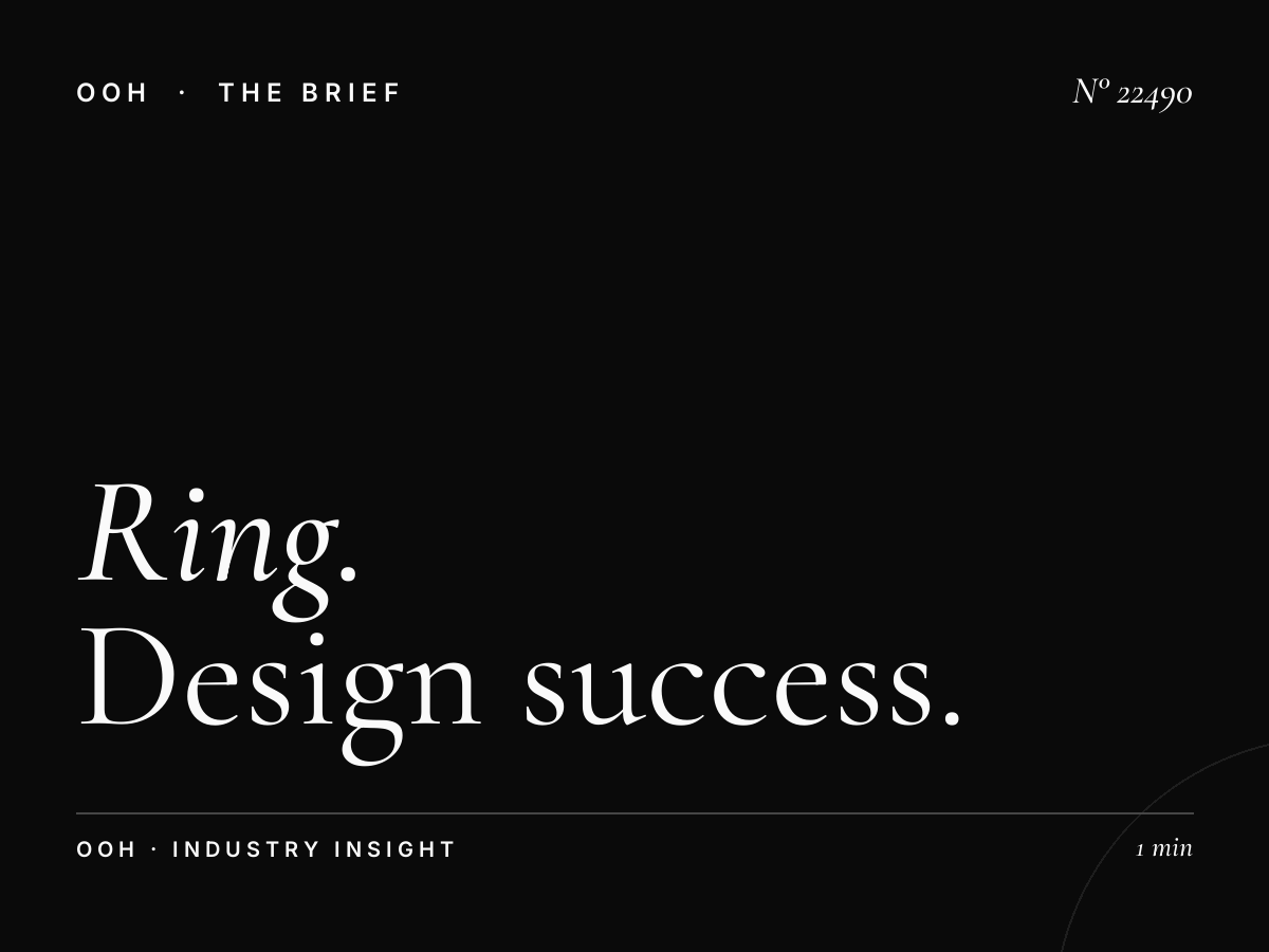 Ring Road Static Billboard Creative: Design Success