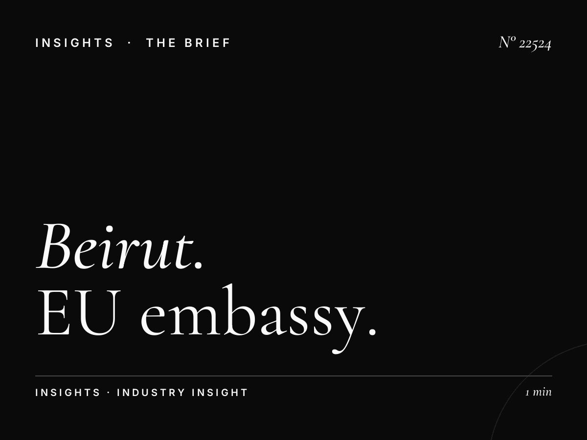 Beirut Diplomatic Visibility: EU Embassy Effectiveness