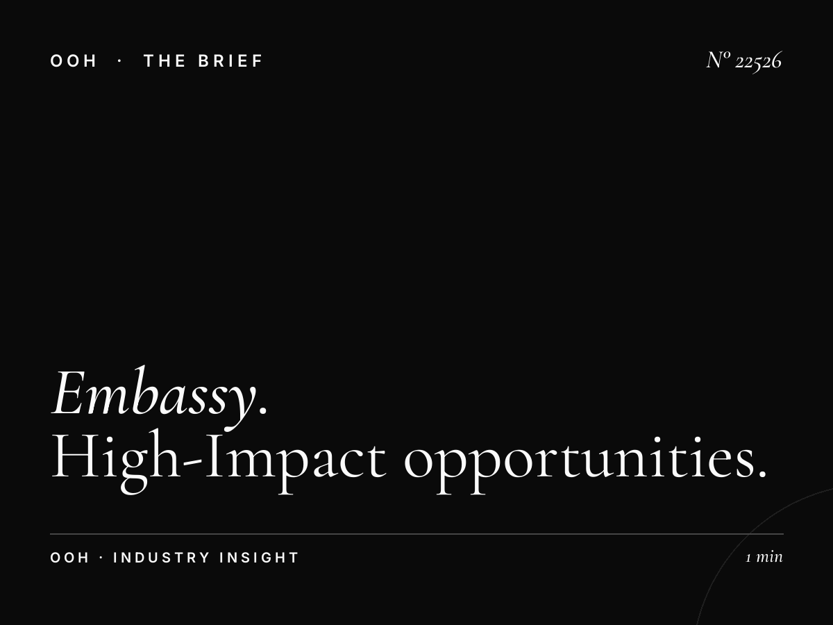 EU Embassy Static Billboard Visibility: High-Impact Opportunities for Diplomatic District Advertising