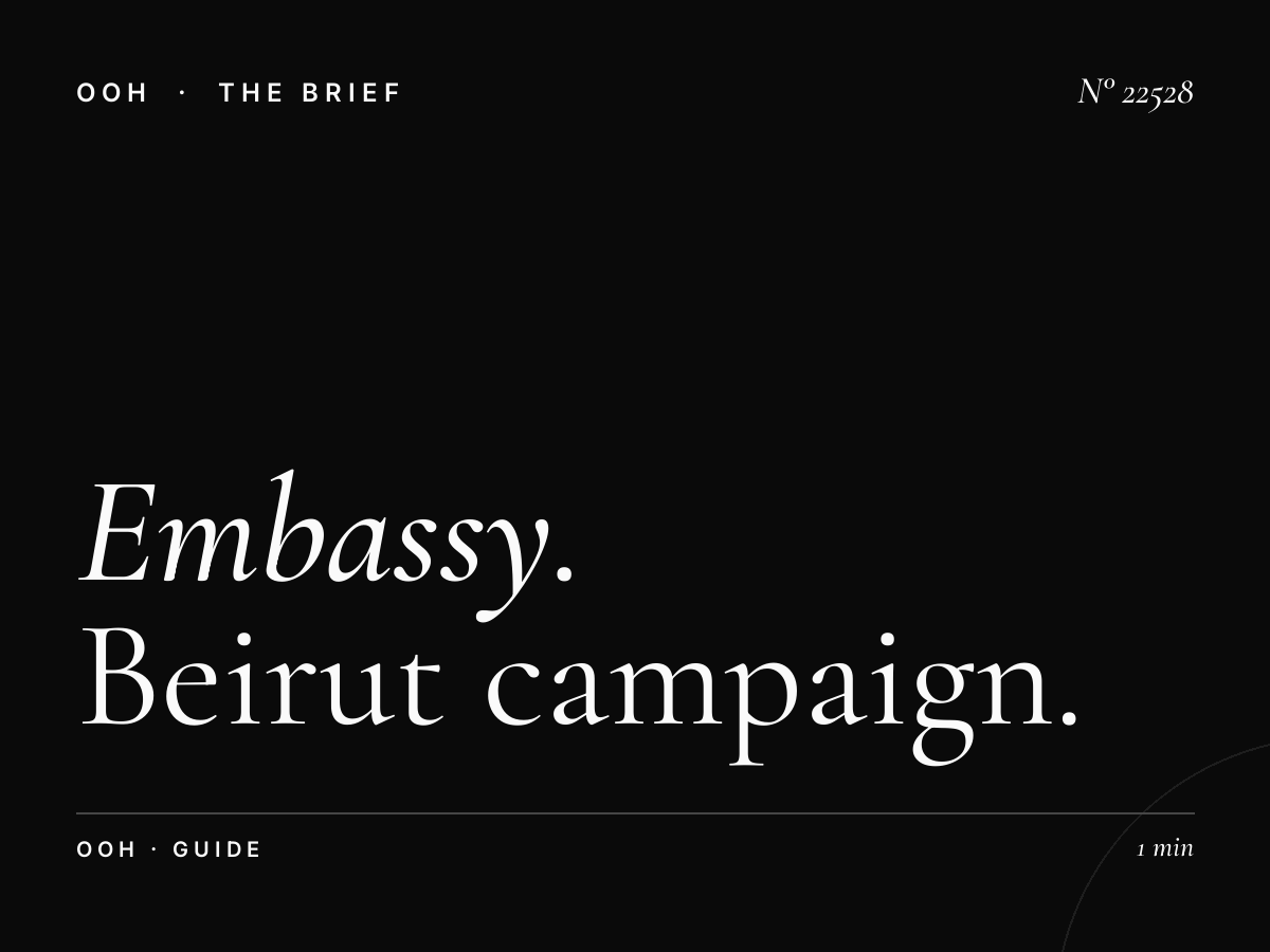 EU Embassy Billboard Advertising: Beirut Campaign Guide