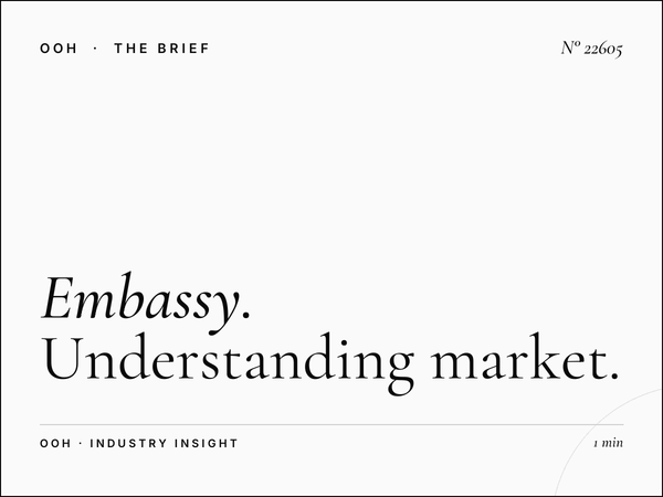 EU Embassy Billboard Competitive Analysis: Understanding Market Share in Diplomatic Quarter Advertising