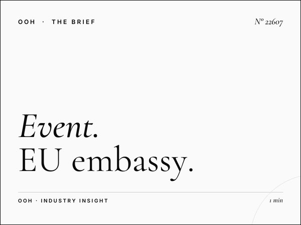 Event Advertising Beirut: EU Embassy Billboard Promotion