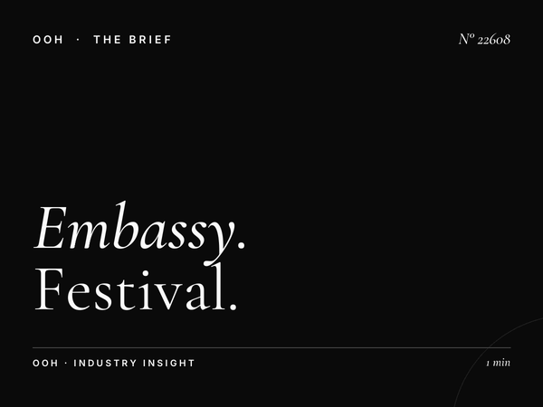EU Embassy Billboard Event Marketing: Festival