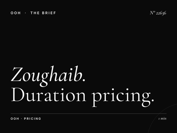 Zoughaib Sons Billboard Monthly Rates: Duration Pricing Strategies for Lebanese Outdoor Advertising