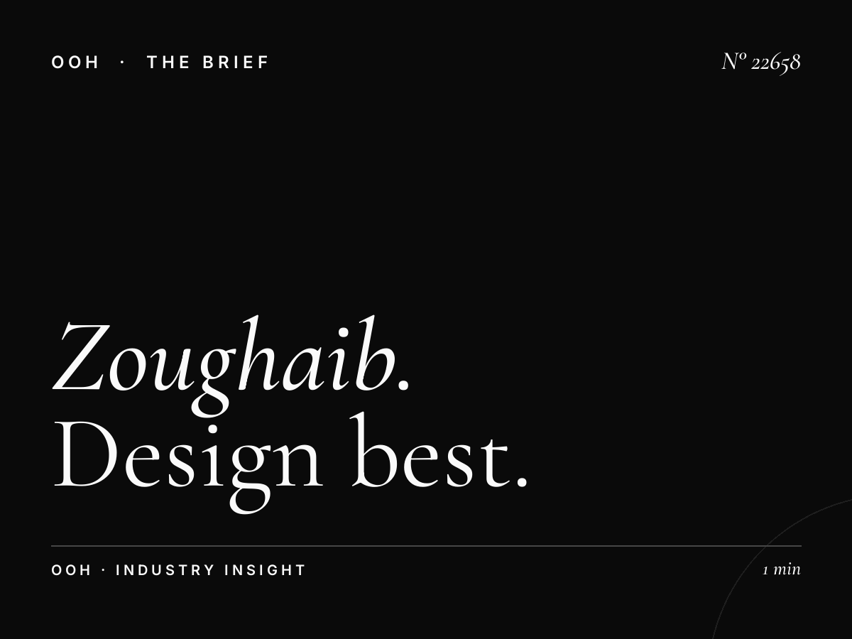 Zoughaib Sons Billboard Creative: Design Best Practices