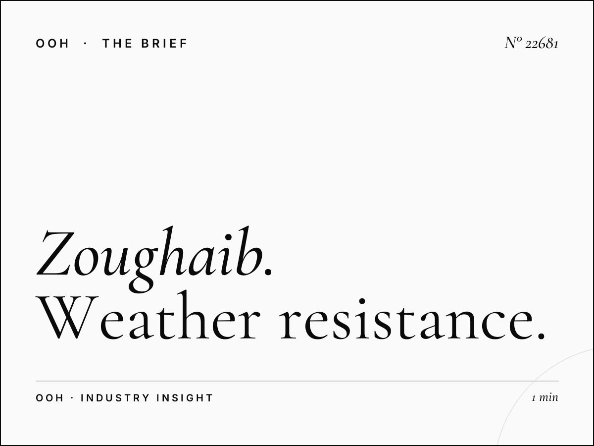Zoughaib Sons Billboard Durability: Weather Resistance
