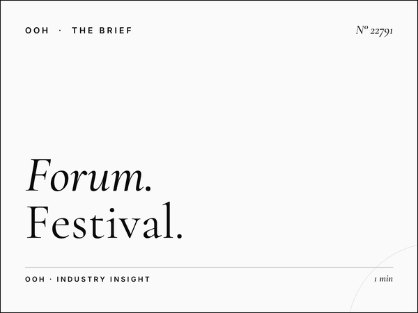 Forum Billboard Event Marketing: Festival