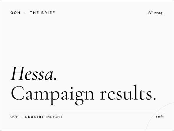 Hessa Road Lamp Posts Effectiveness: Campaign Results