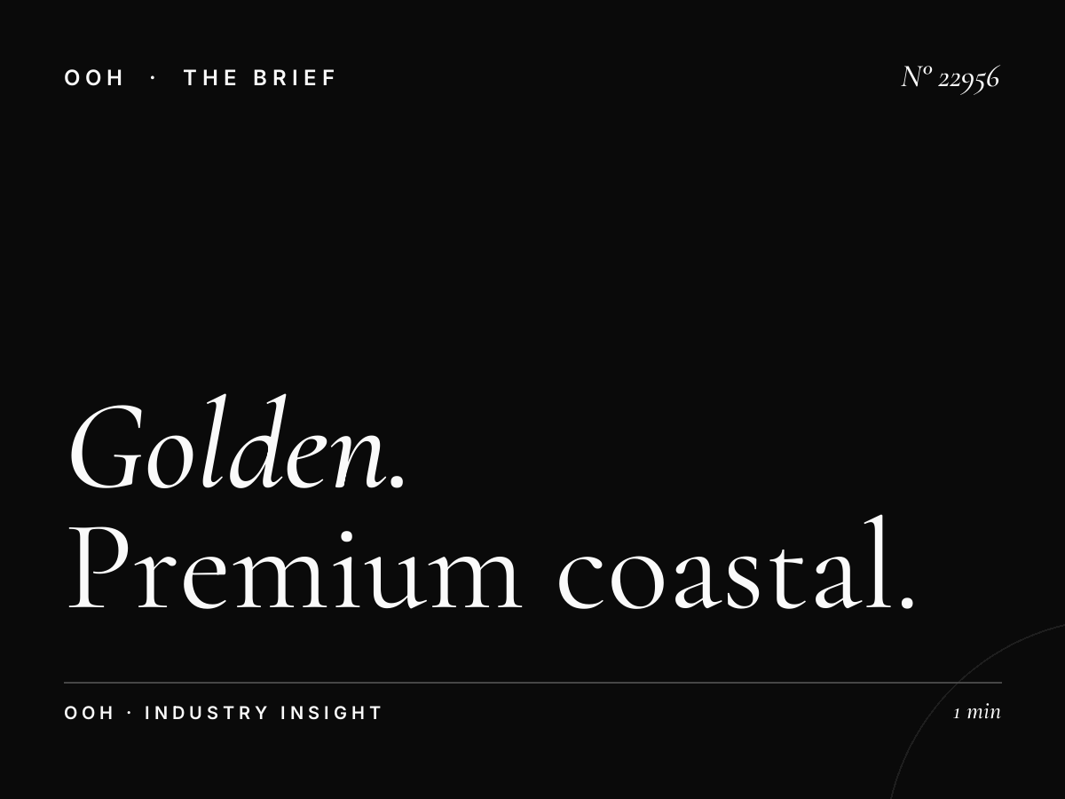 Golden Beach Billboards Site: Premium Coastal Beirut Spot