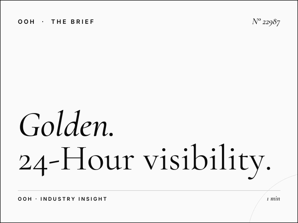 Golden Beach Billboards Lighting: 24-Hour Visibility